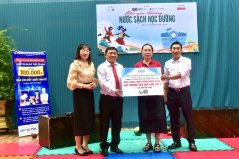 Binh Minh Viet Plastic JSC Accompanies the “Clean Water for Schools” Program in Khanh Hoa