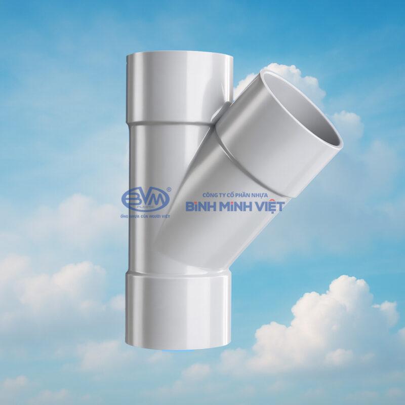 Y‑Branch – T45° PVC‑U (Y‑Tee 45°)