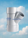 Reducing Y-Tee 45° PVC-U