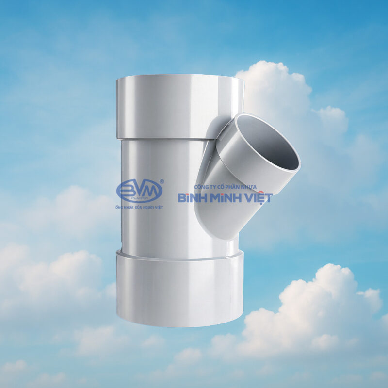 Reducing Y-Tee 45° PVC-U