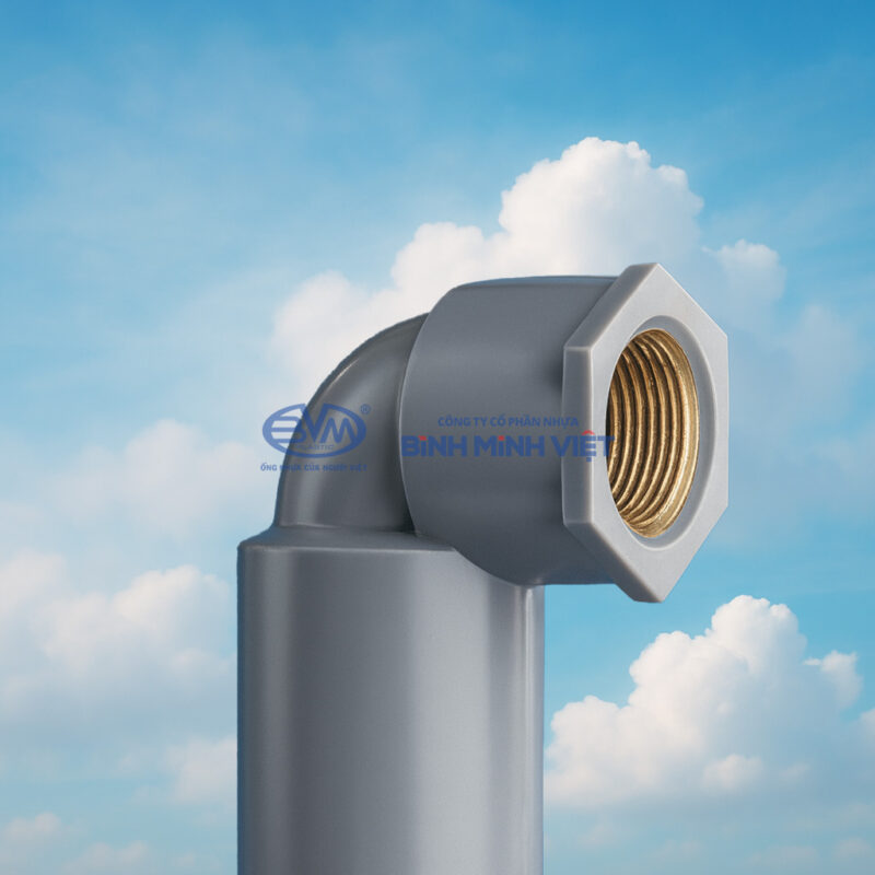 Brass Female Threaded Elbow (PVC-U)