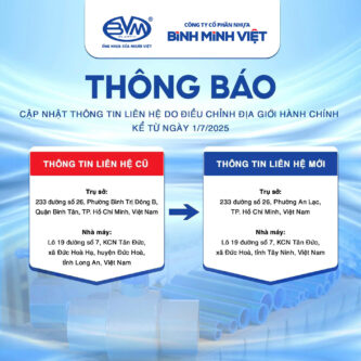 Viet Sunrise Plastic JSC – Notice of Updated Contact Information