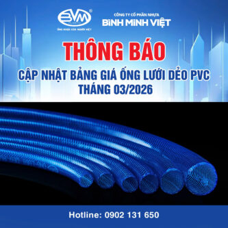 Viet Sunrise Plastic JSC – Updated Price List for PVC Flexible Mesh Pipes March/2026